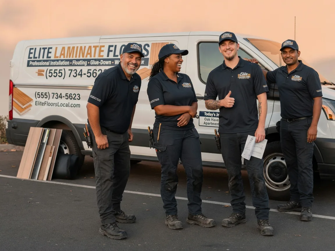 Laminate flooring installation company in Hannaford, ND